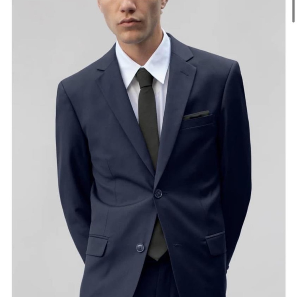 Navy Blue 2 piece Suits
